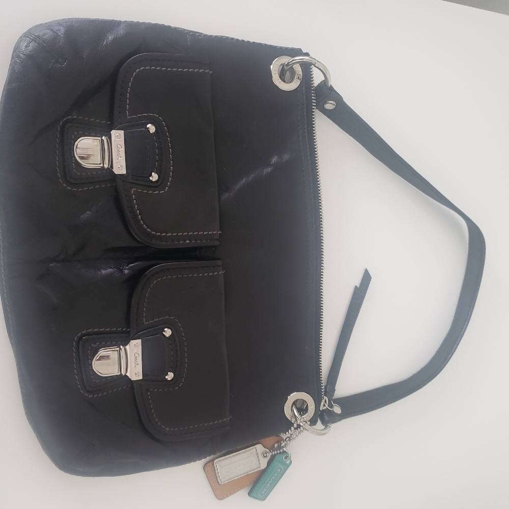 COACH black leather curse